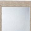 Structure 26 x 38 Modern Rectangular Mirror Shargeen Texture Bevel Ivory By Casagear Home BM284427