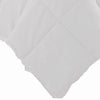 Beth Reversible Microfiber Twin Comforter Squared Stitching White Gray By Casagear Home BM284435