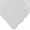 Beth Reversible Microfiber Queen Comforter Squared Stitching Pure White By Casagear Home BM284436