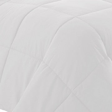 Beth Reversible Microfiber King Comforter Squared Stitching White Gray By Casagear Home BM284440