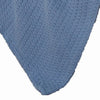 Nyx Queen Size Ultra Soft Cotton Thermal Blanket Textured Feel Blue By Casagear Home BM284455