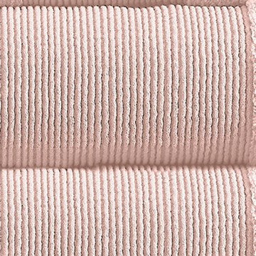 Indy Modern 6 Piece Cotton Towel Set Softly Textured Design Peach Blush By Casagear Home BM284477