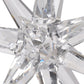 8 Inch Glass Star Accent Decor for Tabletop Elegant Clear Crystalline By Casagear Home BM284972