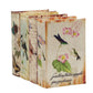 Anya Set of 4 Artisanal Boxes for Accessories Book Inspired Look Birds By Casagear Home BM284995