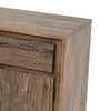 31 Inch Side Cabinet Console 2 Doors and Drawers Acacia Mango Wood Brown By Casagear Home BM285407