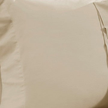 Ivy 4 Piece Queen Size Cotton Ultra Soft Bed Sheet Set Prewashed Cream By Casagear Home BM285637