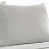 Ivy 4 Piece King Size Cotton Ultra Soft Sheet Set Prewashed Light Gray By Casagear Home BM285643