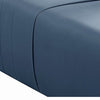 Ivy 4 Piece King Size Cotton Ultra Soft Bed Sheet Set Prewashed Dark Blue By Casagear Home BM285647