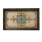 25 Inch Wood Tray Vintage Style Distressed Brown Wood Frame Set of 2 By Casagear Home BM285901