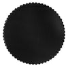 Emu 32 Inch Modern Round Wall Mirror Beaded Black Metal Accent Frame By Casagear Home BM285938