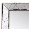 Filo 18 Inch Square Wall Accent Mirror Raised Tray Edges Mirrored Frame By Casagear Home BM286131