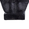 11 Inch Resin Atticus Bust Statue in Hand Painted Modern Matte Black FInish By Casagear Home BM286135