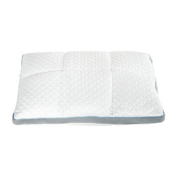 Beda 18 x 27 Queen Size Memory Foam Pillow Fire Retardant Material White By Casagear Home BM286389