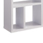 Asa 71 Inch Modern Display Bookshelf 9 Multi Level Shelves White Finish By Casagear Home BM293584