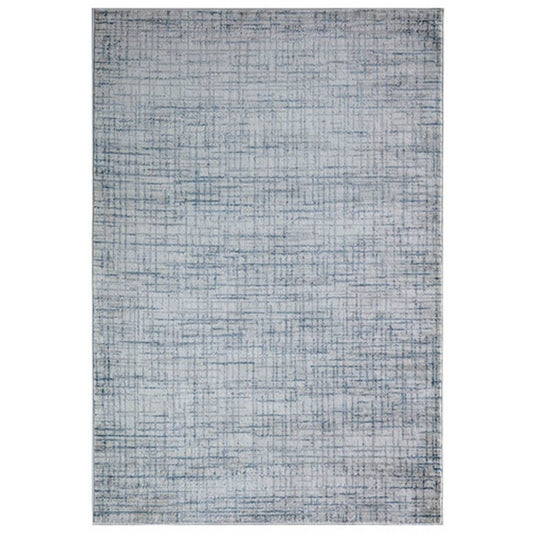 Lin 5 x 7 Area Rug, Woven Stripes and Broken Lines, Machine Woven Fabric By Casagear Home