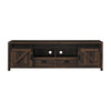 Sem 79 Inch TV Media Entertainment Console 2 Drawers Dark Brown Finish By Casagear Home BM294128