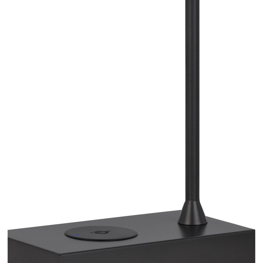 Dyna 18 Inch Integrated LED Desk Lamp Wireless USB Port Matte Black By Casagear Home BM295991