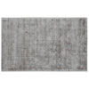 Arlo 5 x 8 Area Rug Dove Gray Soft Viscose Handcrafted Non Reversible By Casagear Home BM297398