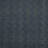 Lusia 2 x 3 Area Rug Handwoven Soft Fringes Herringbone Dark Navy Blue By Casagear Home BM297432