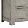 Yuna 52 Inch 5 Drawer Tall Dresser Chest Bar Handles Wood Grain Gray By Casagear Home BM298965