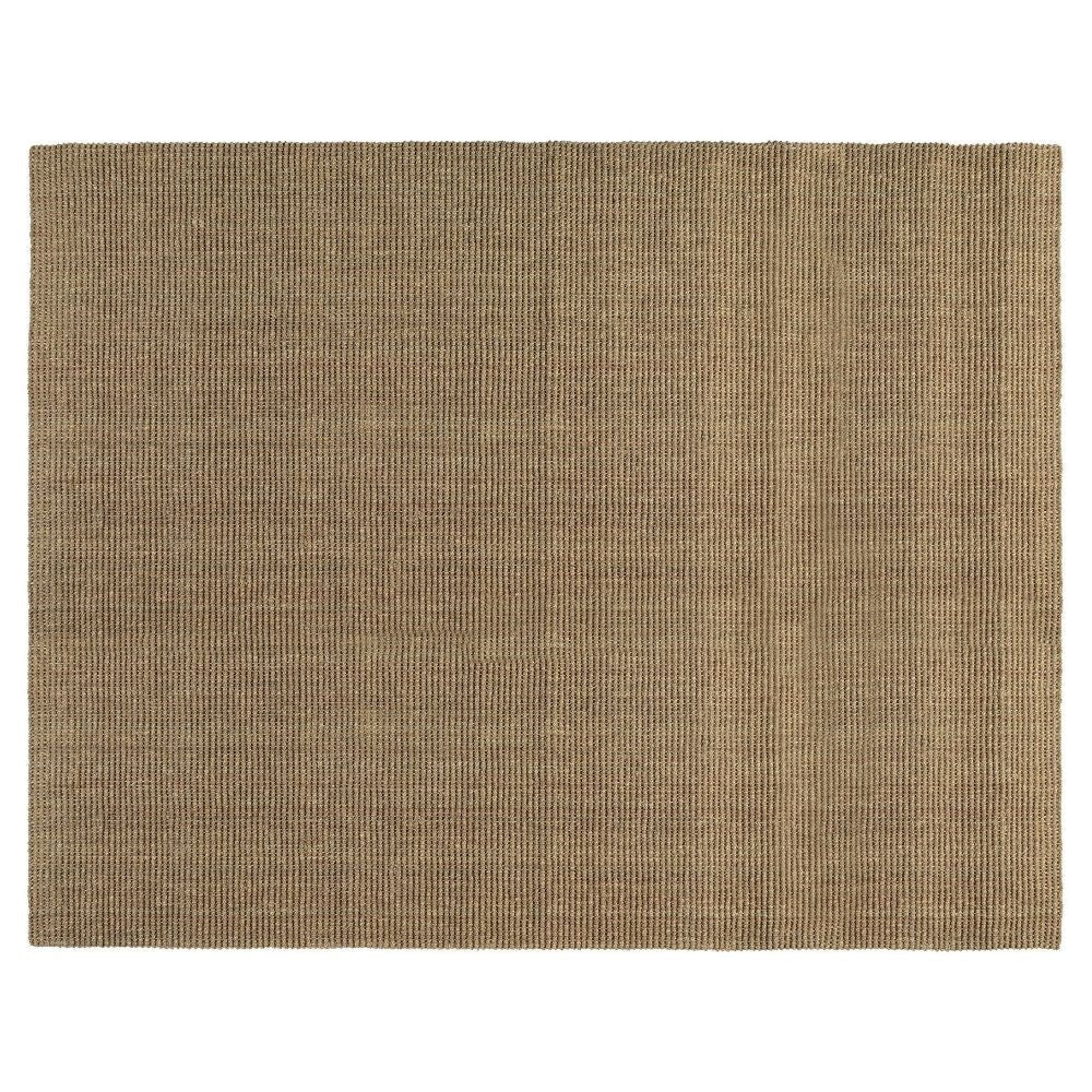 Quell 8 x 10 Handwoven Area Rug Natural Brown Seagrass Braided Design By Casagear Home BM299319