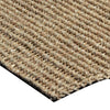 Quell 8 x 10 Handwoven Area Rug Natural Brown Seagrass Braided Design By Casagear Home BM299319