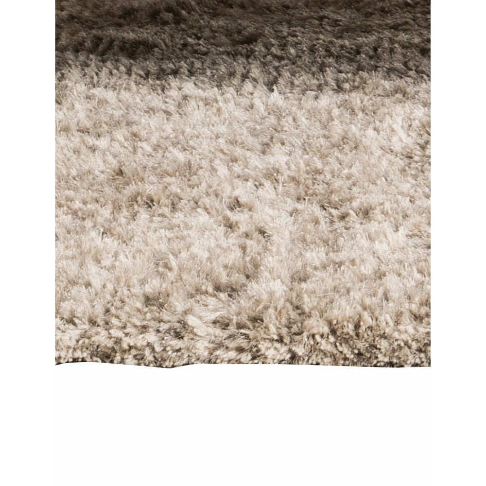 Harbinger 5 x 8 Shag Area Rug Eco Friendly Handwoven Fabric Blend Brown By Casagear Home BM299322