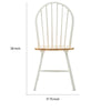 Nova 18 Windsor Dining Chair Set of 2 Farmhouse White By Casagear Home BM299381