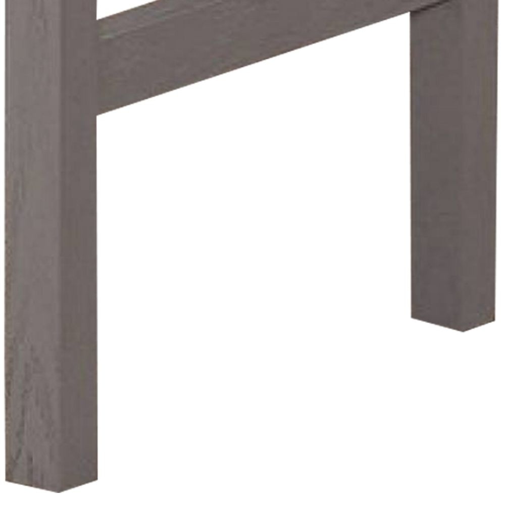 24 Counter Stool Set of 2 Cushioned Farmhouse Design Gray By Casagear Home BM299638