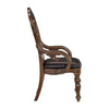 Devi 20 Armchair Queen Anne Backrest Rustic Brown By Casagear Home BM301063