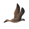 Set of 3 Flying Geese Wall Decorations Pine Wood Rustic Weathered Brown By Casagear Home BM302563