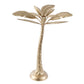 16 Inch Tall Artisan Candle Holder Inspired by A Palm Tree Iron Gold By Casagear Home BM302679