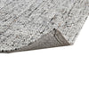 Kio 2 x 3 Small Heather Area Rug Handwoven New Zealand Wool Gray Ivory By Casagear Home BM303055