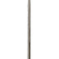 Shine 61 Inch Floor Lamp Chandelier Style Crystal and Metal Chrome By Casagear Home BM308929