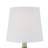 18 Inch Table Lamp with Owl Stand Set of 2 Ceramic Aqua Haze Finish By Casagear Home BM308941