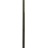 Hana 61 Inch Floor Lamp Modern Crystal Glass Shade Metal Black Nickel By Casagear Home BM308987