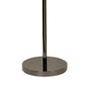 Zoom 66 Inch Floor Lamp Globe Glass Shade in a Bulb Design Dark Gray By Casagear Home BM309004