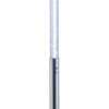 62 Inch Floor Lamp Modern Cylindrical Design Tall Round Chrome Base By Casagear Home BM309023