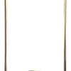 Gizo 21 Inch Table Lamp LED Light Wireless Charging Metal Base Brass By Casagear Home BM309056