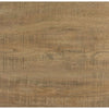 Nette 47 Inch Coffee Table with Rough Hewn Saw Marks Wood Natural Brown By Casagear Home BM309146