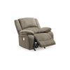 Wie 39 Inch Power Recliner Chair Rocker Pewter Gray Chenille Upholstery By Casagear Home BM309337