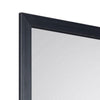 Moko 40 x 40 Dresser Mirror Square Shape Modern Style Black Finished Frame By Casagear Home BM309532