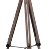 55 Inch Floor Lamp with Tripod Style Wood Frame Spotlight Brown and Black By Casagear Home BM309688