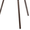 55 Inch Floor Lamp with Tripod Style Wood Frame Spotlight Brown and Black By Casagear Home BM309688