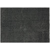 Dufu 8 x 10 Area Rug Large Hard Latex Backing Polyester Dark Gray By Casagear Home BM311089