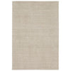 Shey 5 x 8 Area Rug, Medium, Hand Loomed Wool, No Backing, Silver Finish By Casagear Home