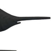 Owa Swordfish Sculpture Resin Tabletop Decor on Stand Classic Matte Black By Casagear Home BM311445