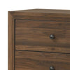 Shan 45 Inch Tall Dresser Chest 4 Drawers Cherry Brown Wood Finish By Casagear Home BM311826