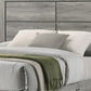 Robin Twin Size Bed Low Profile Base Rustic Gray Driftwood Finish By Casagear Home BM311849