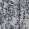 Trix 8 x 10 Large Area Rug Abstract Bohemian Gray and Blue Cotton Fiber By Casagear Home BM312327